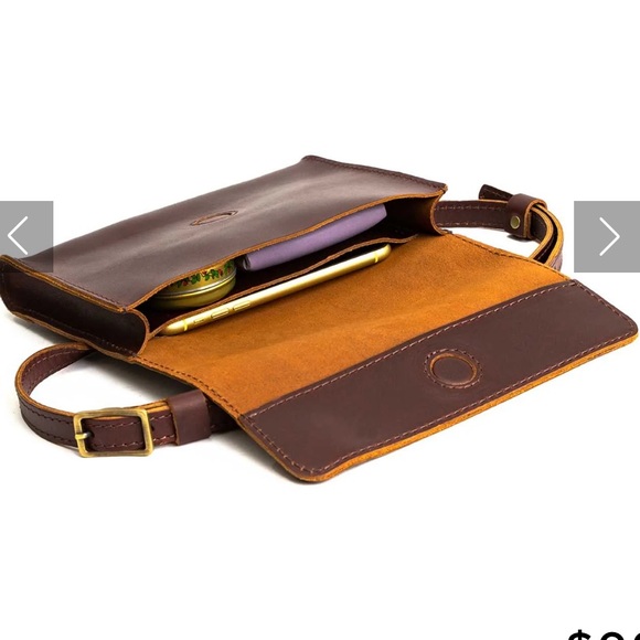 Portland Leather basic belt bag in cognac. Excellent used condition! - Picture 11 of 12